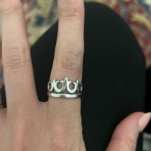 James Avery Crown Ring